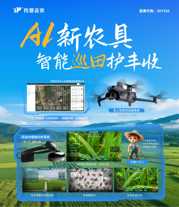 從測報燈三連冠到“AI+農(nóng)業(yè)”全鏈賦能 托普云農(nóng)以科技定義智慧農(nóng)業(yè)新標(biāo)桿